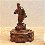 dolphin ash tray woodcraft philippine made products